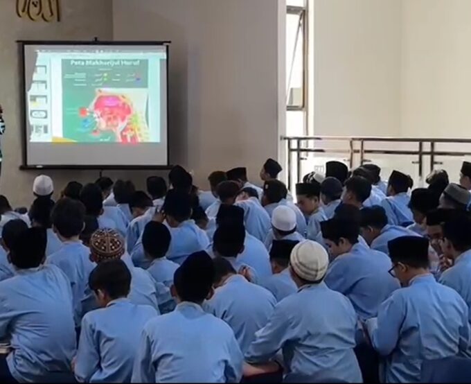 entoring-BTAQ Akbar: Tahsin Surat Al-Fatihah di SMP PGII 1 Bandung